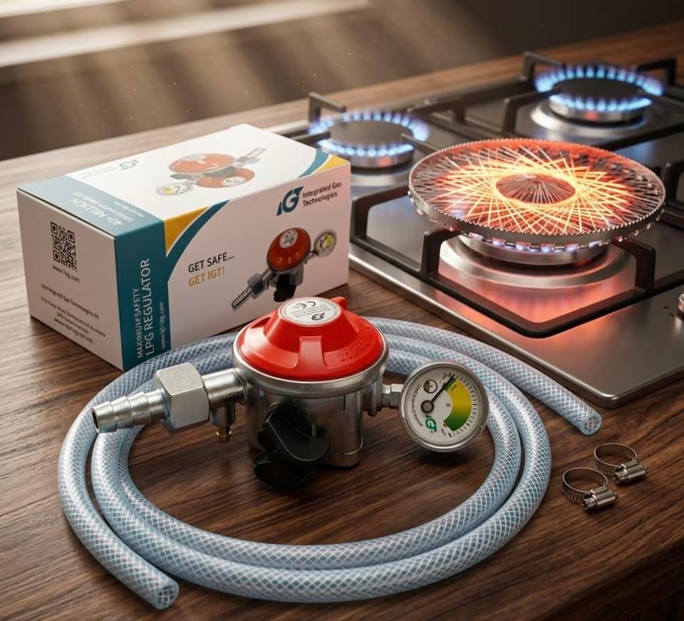 IGT Auto Shut-Off LPG Gas Regulator image 2
